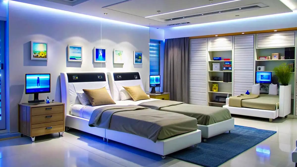 Best Smart Bedroom Ideas: to enhance your sleep and comfort