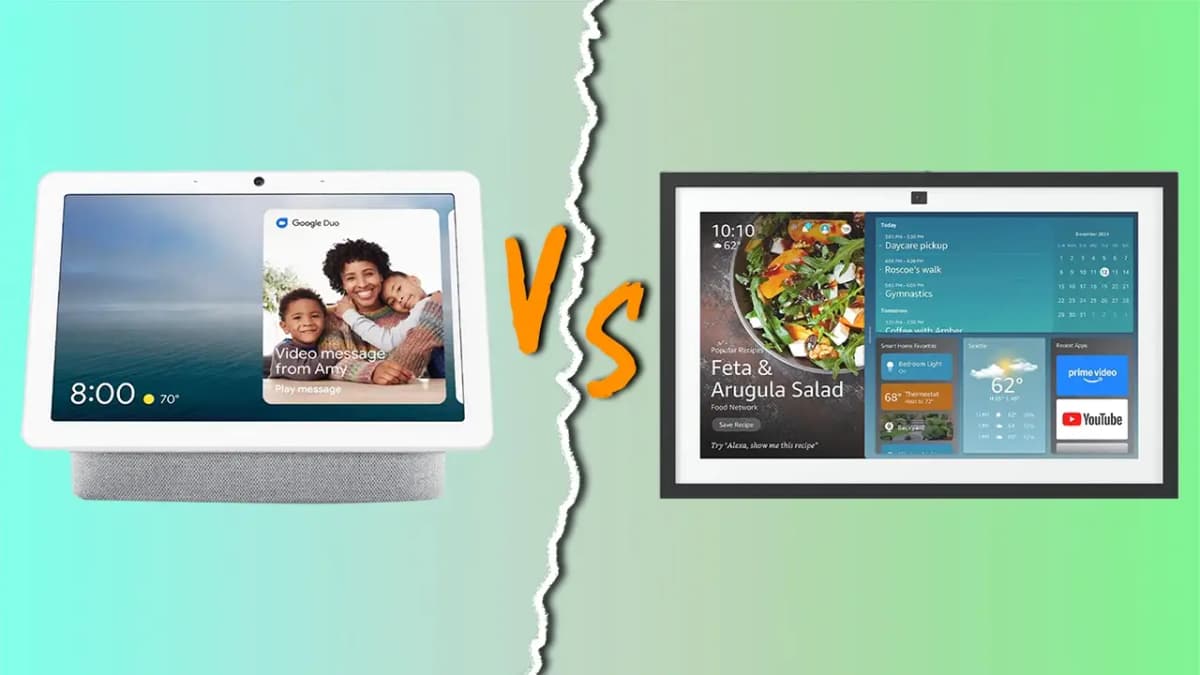 Amazon Echo Show 15 vs Google Nest Hub Max: which smart display is best?