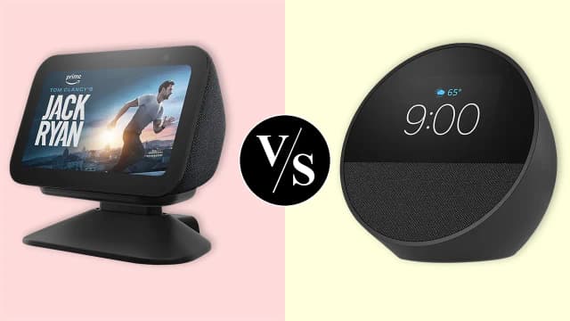 Amazon Echo Spot vs Echo Show 5 (3rd Generation): which is better?