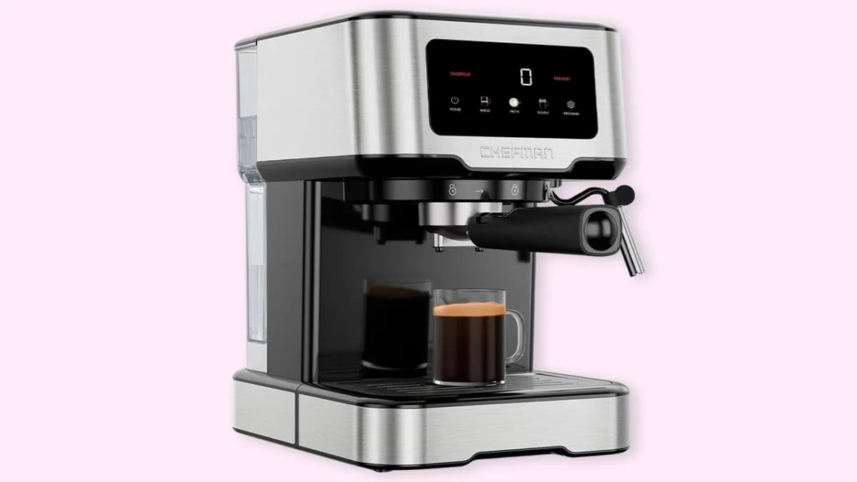 Save Big! Chefman CraftBrew Espresso Machine – Now Only $89.97