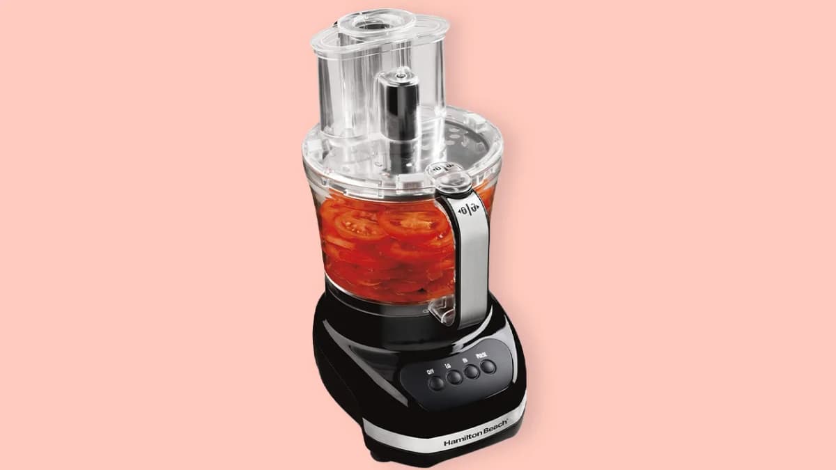 Save 8% on Hamilton Beach Big Mouth Duo Plus 12-Cup Food Processor – Now $64.99!